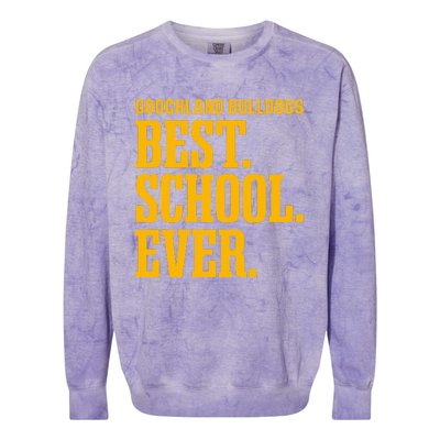 Goochland Bulldogs Best Ever Hs Colorblast Crewneck Sweatshirt