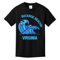 Graphic Buckroe Beach Virginia Pocket Wave Souvenir Kids T-Shirt