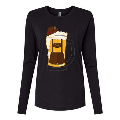 German Beer Bier Stein Funny Beer Fall Festival Beer Drinker Womens Cotton Relaxed Long Sleeve T-Shirt