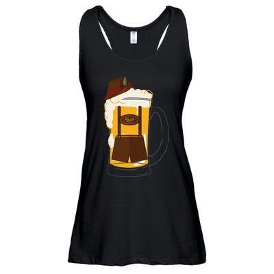 German Beer Bier Stein Funny Beer Fall Festival Beer Drinker Ladies Essential Flowy Tank