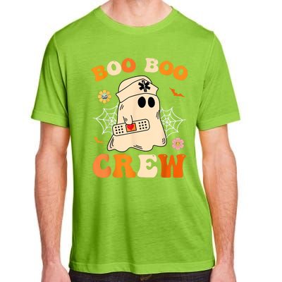 Groovy Boo Boo Crew Nurse Funny Ghost Halloween Nurse Adult ChromaSoft Performance T-Shirt