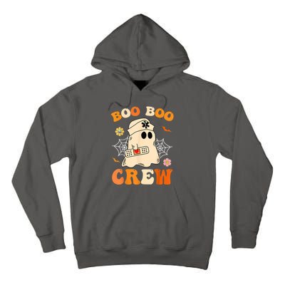 Groovy Boo Boo Crew Nurse Funny Ghost Halloween Nurse Tall Hoodie