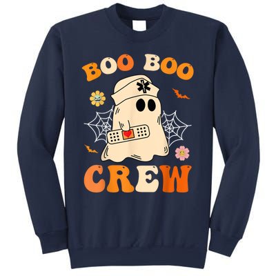 Groovy Boo Boo Crew Nurse Funny Ghost Halloween Nurse Sweatshirt