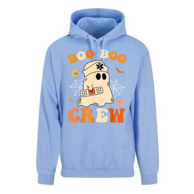 Groovy Boo Boo Crew Nurse Funny Ghost Halloween Nurse Unisex Surf Hoodie