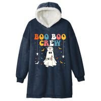 Groovy Boo Boo Crew For Cna Er Rn Lpn Funny Halloween Nurse Hooded Wearable Blanket