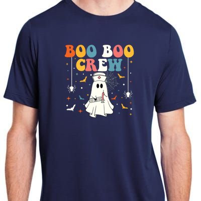 Groovy Boo Boo Crew For Cna Er Rn Lpn Funny Halloween Nurse Adult ChromaSoft Performance T-Shirt