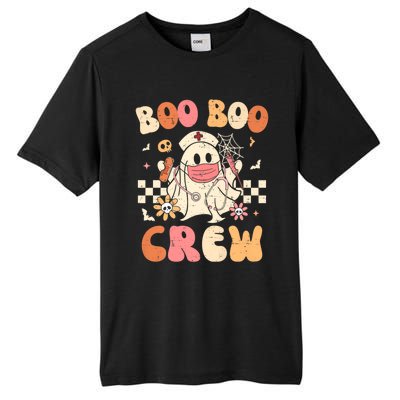 Groovy Boo Boo Crew Nurse Funny Ghost Halloween Nurse Great Gift Tall Fusion ChromaSoft Performance T-Shirt