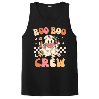 Groovy Boo Boo Crew Nurse Funny Ghost Halloween Nurse Great Gift PosiCharge Competitor Tank