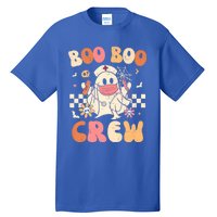 Groovy Boo Boo Crew Nurse Funny Ghost Halloween Nurse Great Gift Tall T-Shirt