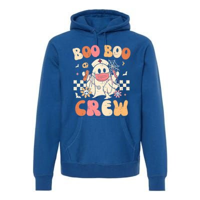 Groovy Boo Boo Crew Nurse Funny Ghost Halloween Nurse Great Gift Premium Hoodie