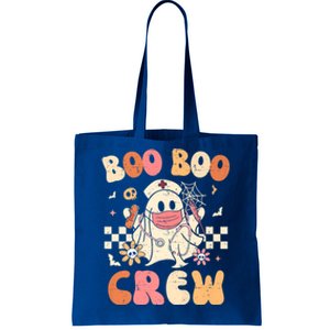 Groovy Boo Boo Crew Nurse Funny Ghost Halloween Nurse Great Gift Tote Bag