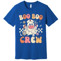 Groovy Boo Boo Crew Nurse Funny Ghost Halloween Nurse Great Gift Premium T-Shirt