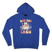 Groovy Boo Boo Crew Nurse Funny Ghost Halloween Nurse Great Gift Tall Hoodie