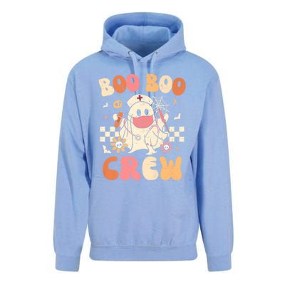 Groovy Boo Boo Crew Nurse Funny Ghost Halloween Nurse Great Gift Unisex Surf Hoodie