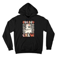 Groovy Boo Boo Crew Nurse Ghost Paramedic Emt Ems Halloween Hoodie