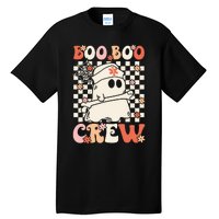 Groovy Boo Boo Crew Nurse Ghost Paramedic Emt Ems Halloween Tall T-Shirt