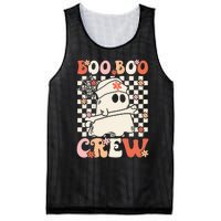 Groovy Boo Boo Crew Nurse Ghost Paramedic Emt Ems Halloween Mesh Reversible Basketball Jersey Tank