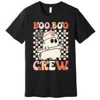 Groovy Boo Boo Crew Nurse Ghost Paramedic Emt Ems Halloween Premium T-Shirt