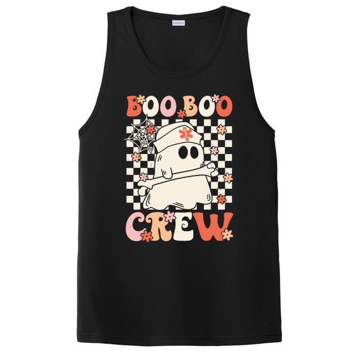 Groovy Boo Boo Crew Nurse Ghost Paramedic Emt Ems Halloween PosiCharge Competitor Tank