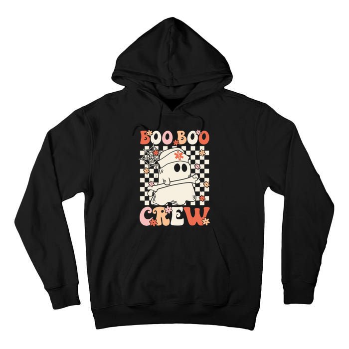 Groovy Boo Boo Crew Nurse Ghost Paramedic Emt Ems Halloween Tall Hoodie