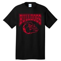 Go Bulldog Bulldog School Sports Team Mascot Game Day Tall T-Shirt