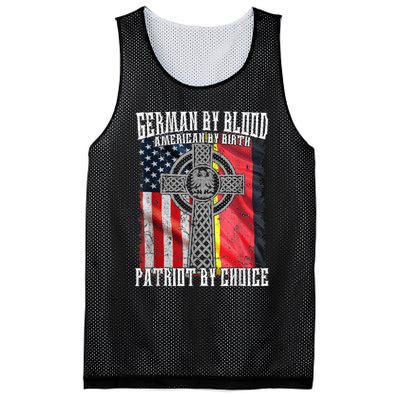 German By Blood American By Birth Patriot By Choice Mesh Reversible Basketball Jersey Tank