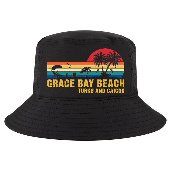 Grace Bay Beach Turks & Caicos Sea Turtle Cool Comfort Performance Bucket Hat