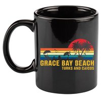 Grace Bay Beach Turks & Caicos Sea Turtle 11oz C Handle Ceramic Mug