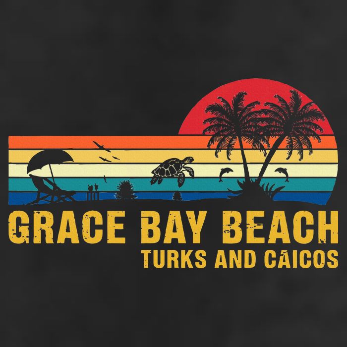 Grace Bay Beach Turks & Caicos Sea Turtle 11oz C Handle Ceramic Mug