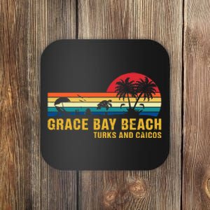 Grace Bay Beach Turks & Caicos Sea Turtle Coaster