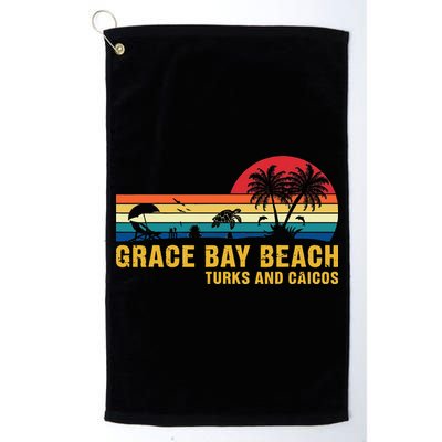 Grace Bay Beach Turks & Caicos Sea Turtle Golf Towel