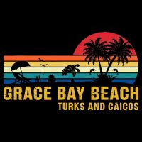 Grace Bay Beach Turks & Caicos Sea Turtle Cropped Pullover Crew