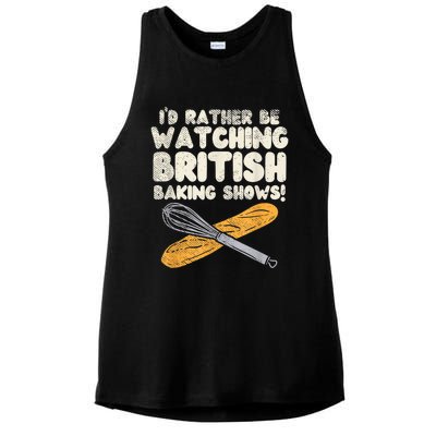 Great British Baking Shows Ladies PosiCharge Tri-Blend Wicking Tank