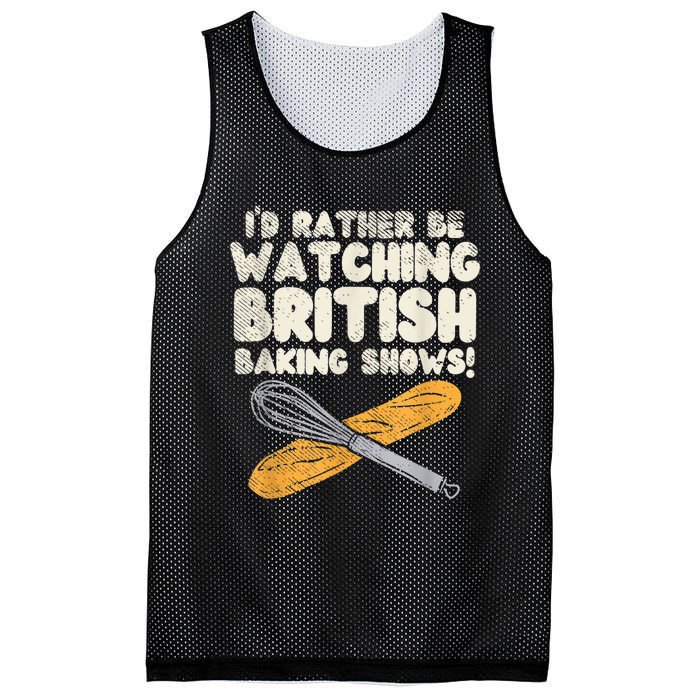 Great British Baking Shows Mesh Reversible Basketball Jersey Tank