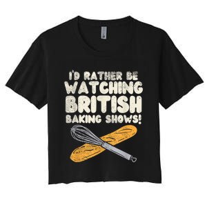 Great British Baking Shows Women's Crop Top Tee