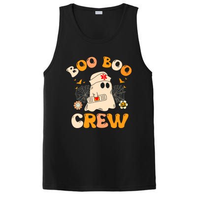 Groovy Boo Boo Crew Nurse Funny Ghost Halloween Nurse Gift PosiCharge Competitor Tank