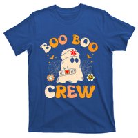 Groovy Boo Boo Crew Nurse Funny Ghost Halloween Nurse Gift T-Shirt