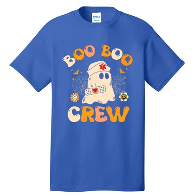 Groovy Boo Boo Crew Nurse Funny Ghost Halloween Nurse Gift Tall T-Shirt