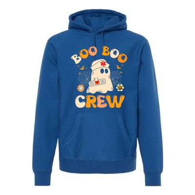 Groovy Boo Boo Crew Nurse Funny Ghost Halloween Nurse Gift Premium Hoodie