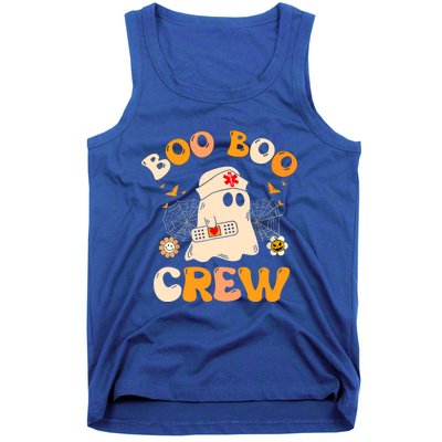 Groovy Boo Boo Crew Nurse Funny Ghost Halloween Nurse Gift Tank Top