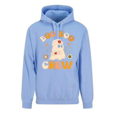 Groovy Boo Boo Crew Nurse Funny Ghost Halloween Nurse Gift Unisex Surf Hoodie