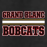 Grand Blanc Bobcats Horizontal Stripes Golf Towel