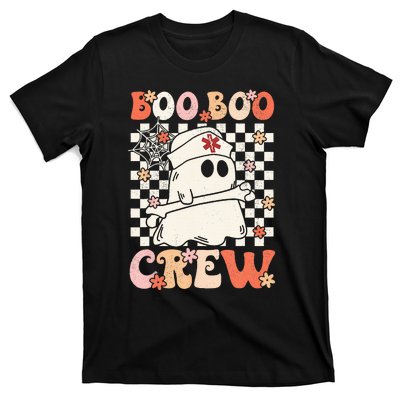 Groovy Boo Boo Crew Nurse Ghost Paramedic EMT EMS Halloween T-Shirt