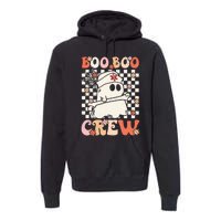 Groovy Boo Boo Crew Nurse Ghost Paramedic EMT EMS Halloween Premium Hoodie