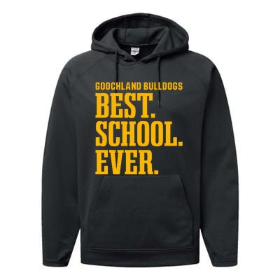 Goochland Bulldogs Best Ever Hs Performance Fleece Hoodie