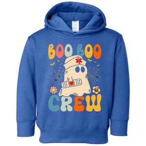 Groovy Boo Boo Crew Nurse Funny Ghost Halloween Nurse Toddler Hoodie