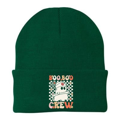 Groovy Boo Boo Crew Nurse Ghost Paramedic EMT EMS Halloween Knit Cap Winter Beanie