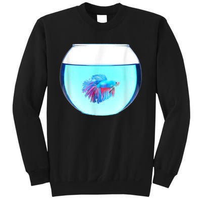 Glass Bowl Betta Fish Sweatshirt