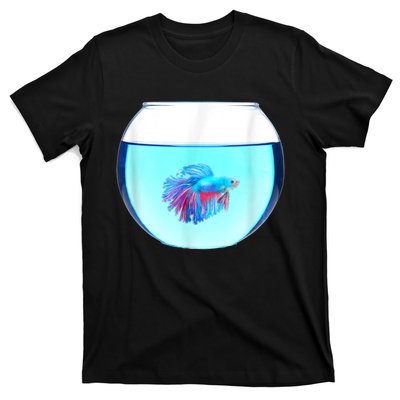 Glass Bowl Betta Fish T-Shirt