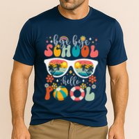 Groovy Bye Bye School Hello Pool Last Day Of School Summer Performance Shirt